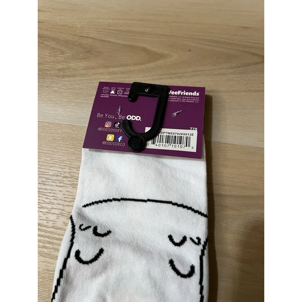 Odd Sox x VeeFriends Eager Eagle Novelty Crew Socks Size 8-12 NWT Gary Vee